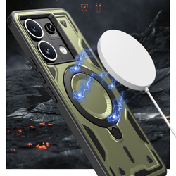 Чехол Magneto Case с кольцом для Poco X6