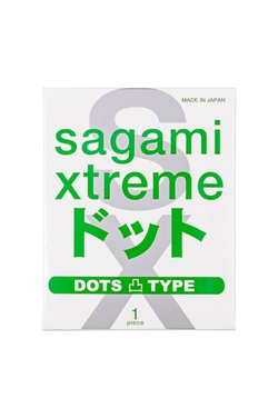 Презервативы Sagami Xtreme Type-e точечные 1 шт.