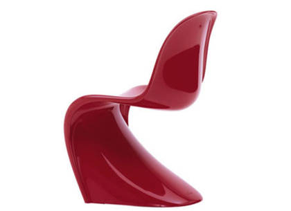 стул panton chair by Verner Panton ( стеклопластик )