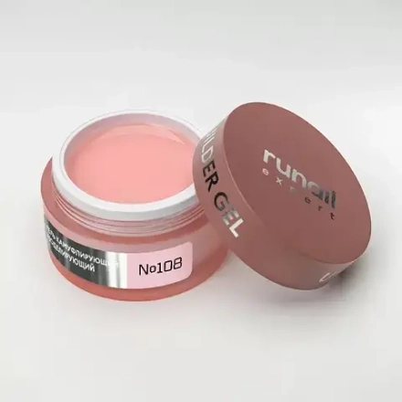 Runail Expert Гель моделирующий UV BUILDER GEL №108 бежевый, 50г банка