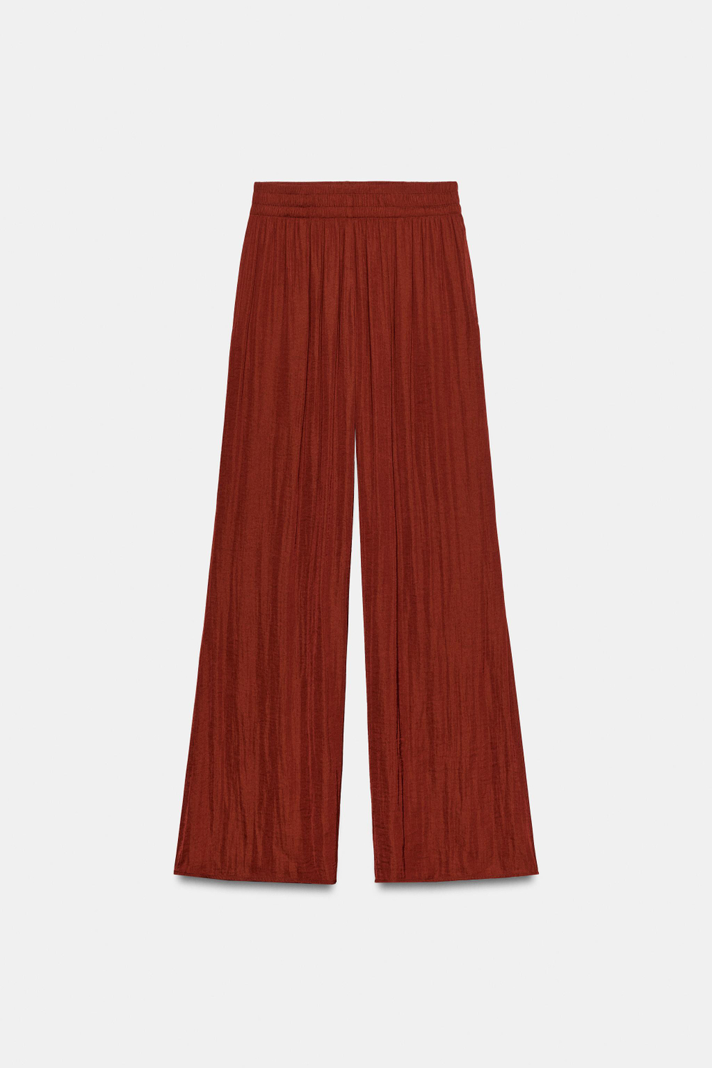 ШИРОКИЕ СТРУЯЩИЕСЯ БРЮКИ — ZARA