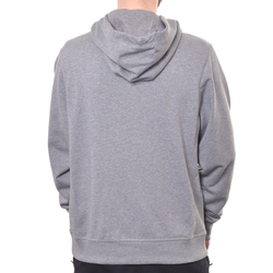 Мужская теннисная кофта Wilson Triblend Hoodie - med heather grey