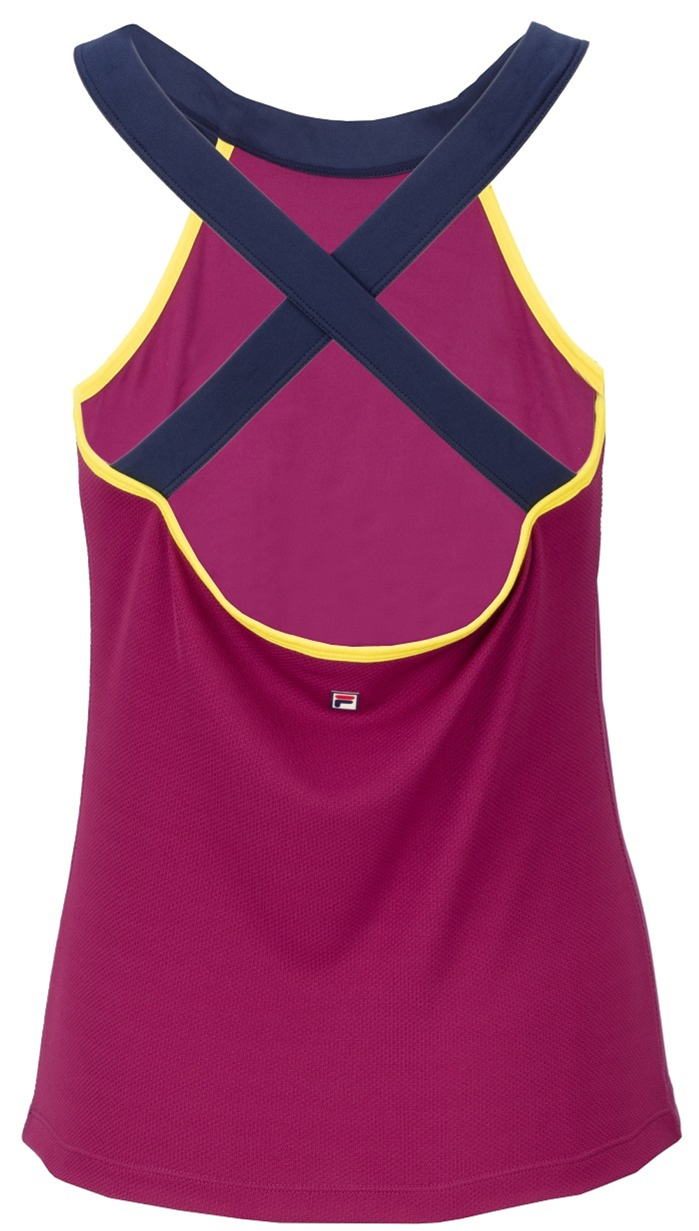 Женский топ теннисный Fila Top Laura - magenta purple