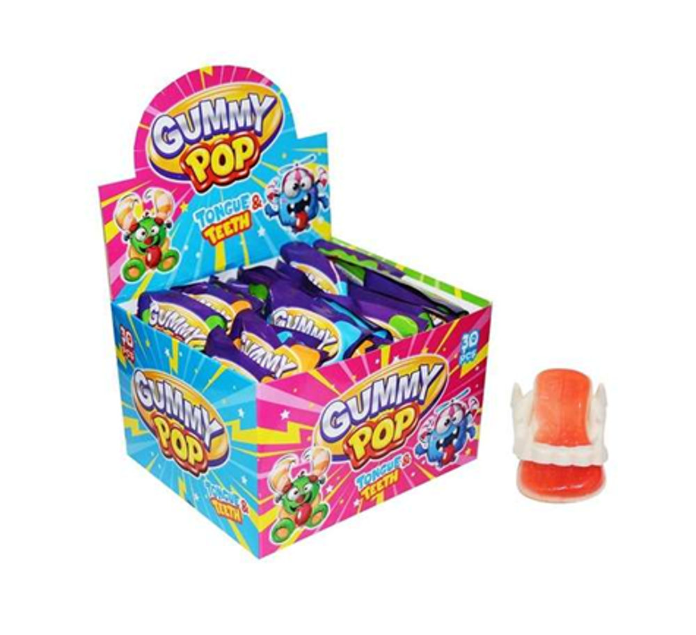 Мармелад "Gummy tongue and teeth" 30шт*7гр