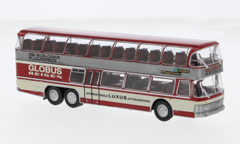 Автобус Neoplan NH 22 DD, Globus Reisen 1967, 1:87