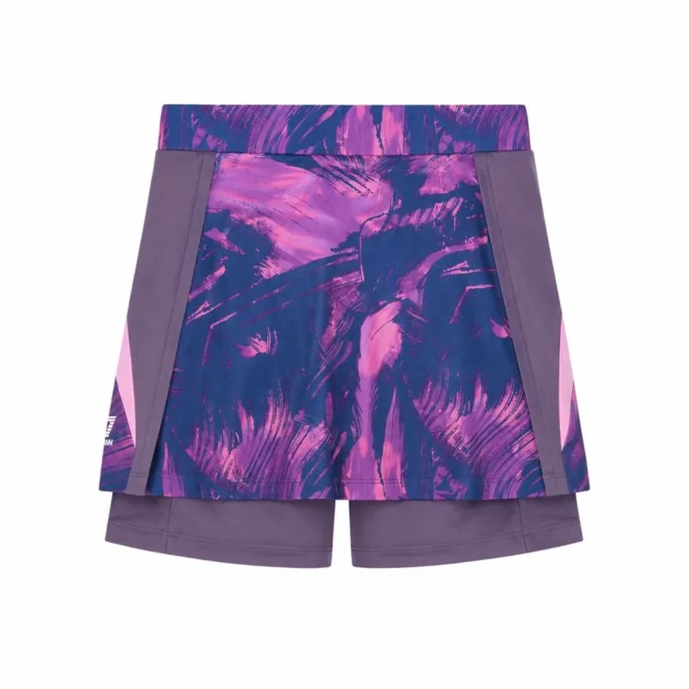 Теннисная юбка EA7 Woman Jersey - fancy iris orchid
