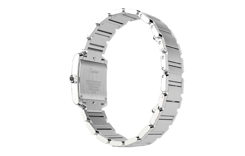 Cartier 2003 Pre owned Tank Française 28mm