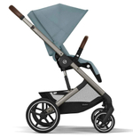Прогулочная коляска Cybex Balios S Lux TPE 2025 Stormy Blue с дождевиком