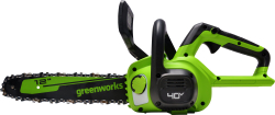 Цепная пила аккум.Gen II GREENWORKS 40В,30 см,3/8-1,1-45,без АКБ и ЗУ (2007807)