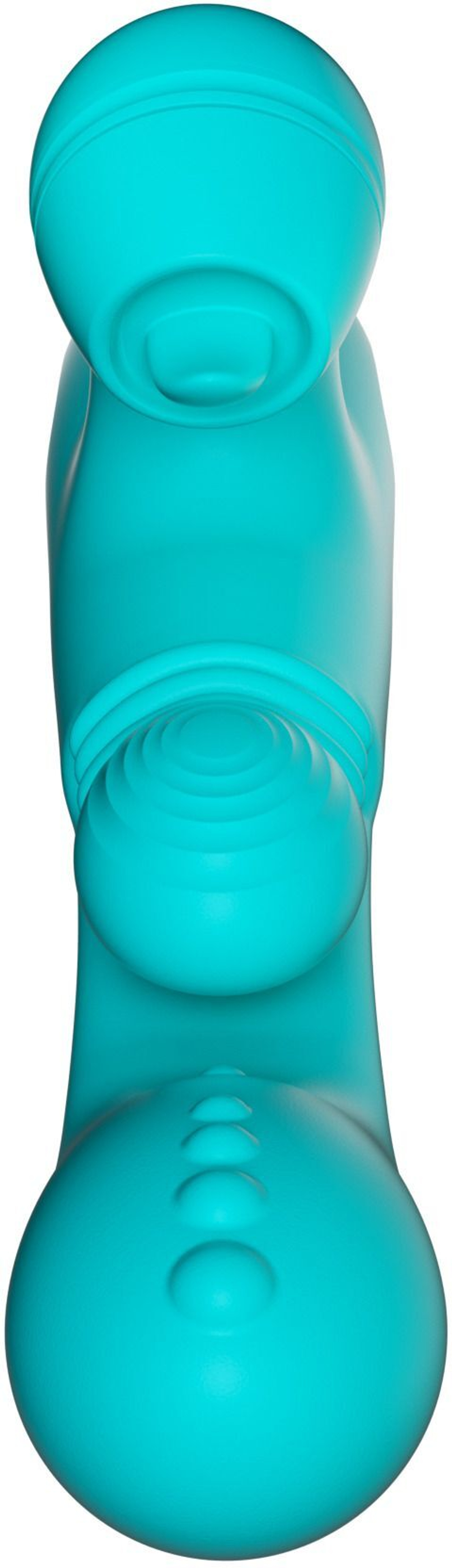 Зеленый инновационный вибратор-кролик Sensa Sway с технологией массажа на 360 градусов - 25 см. (Цвет: мятный)