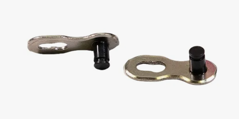 Замок цепи TRIX для 9ск., двухсоставной, 1/2"х11/28", пин 7,6мм, серебристый