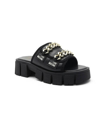 Шлепанцы Love Moschino - черный(JA28586G0GIE0)
