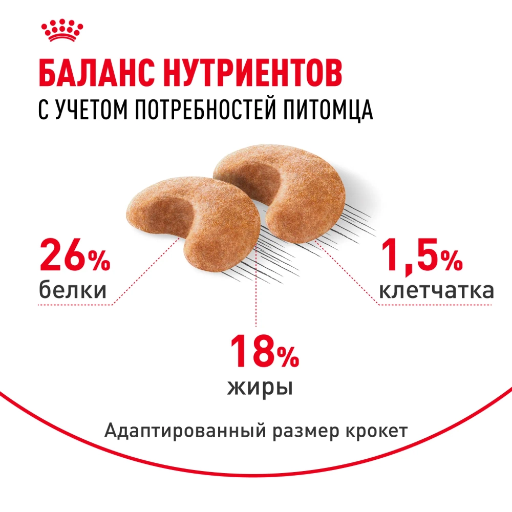 Сухой корм для собак породы Французский Бульдог, French Bulldog Adult, 9 кг
