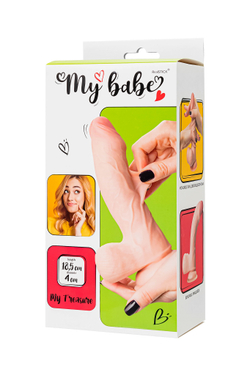 Фаллоимитатор с подвижной кожей My Babe Treasure