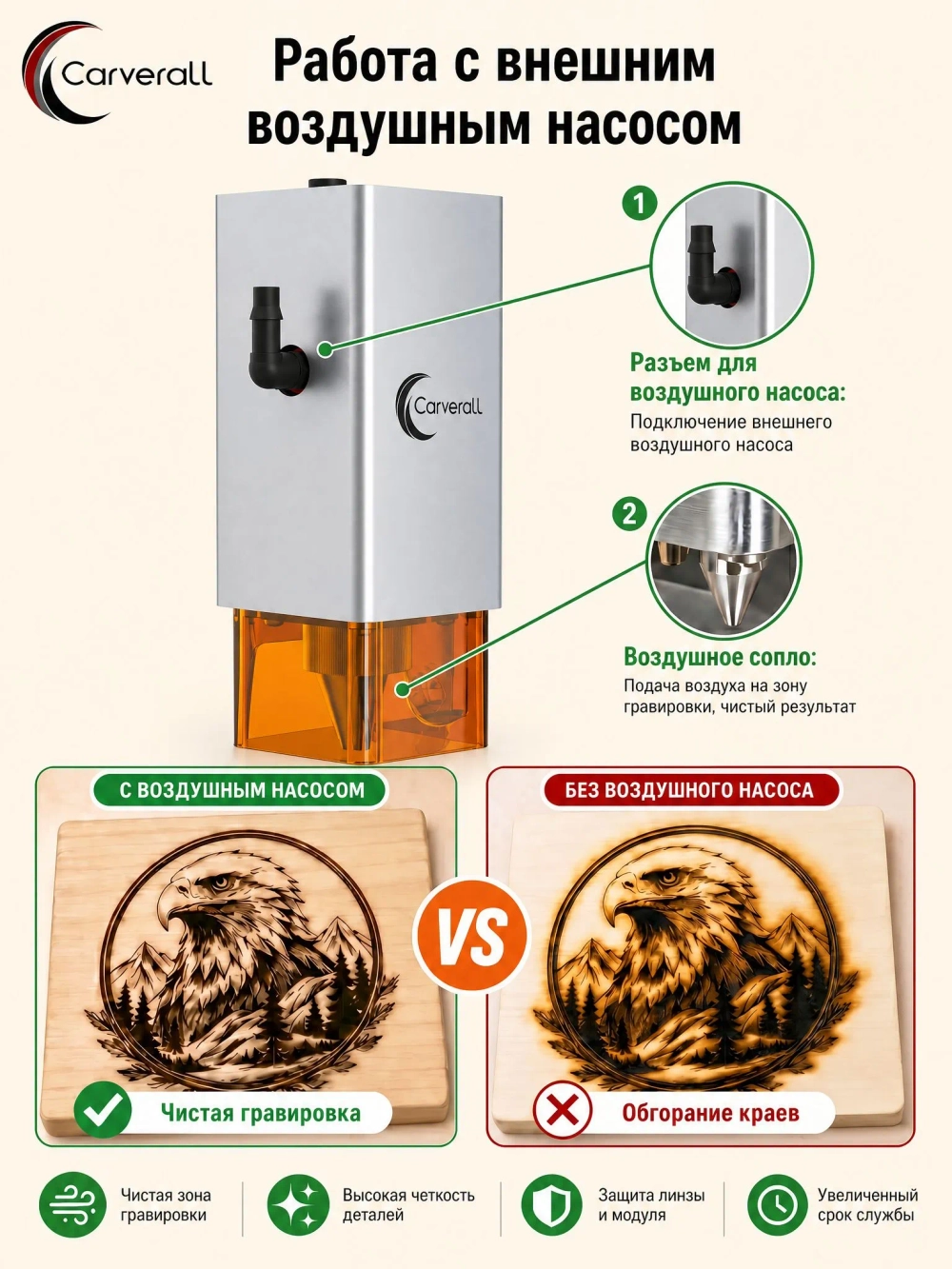 Carverall K15PRO-12W лазерная гравировка станок/С усилителем высоты. Товар уцененный