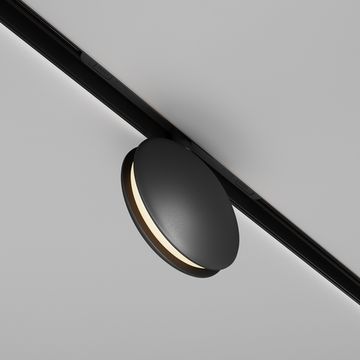 Трековый магнитный светодиодный светильник 6W 4000К TR090-2-6W4K-B чёрный Outline Exility Maytoni