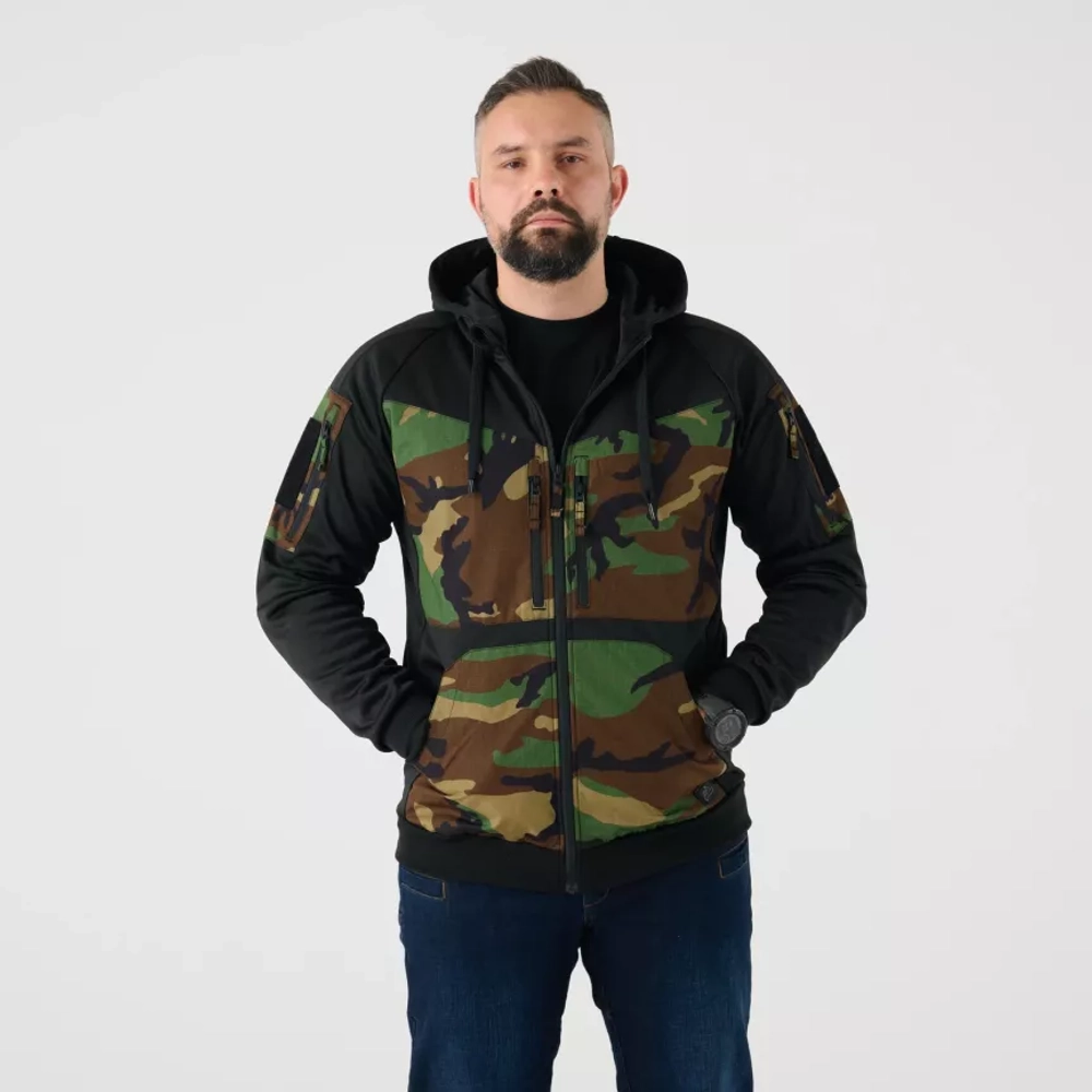 Худи Helikon Rogue Hoodie Black / MultiCam Black
