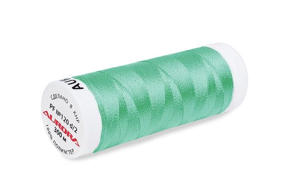 Нитки для креативных работ Aurora №120, 300 м, цв. PF291, 5 катушек