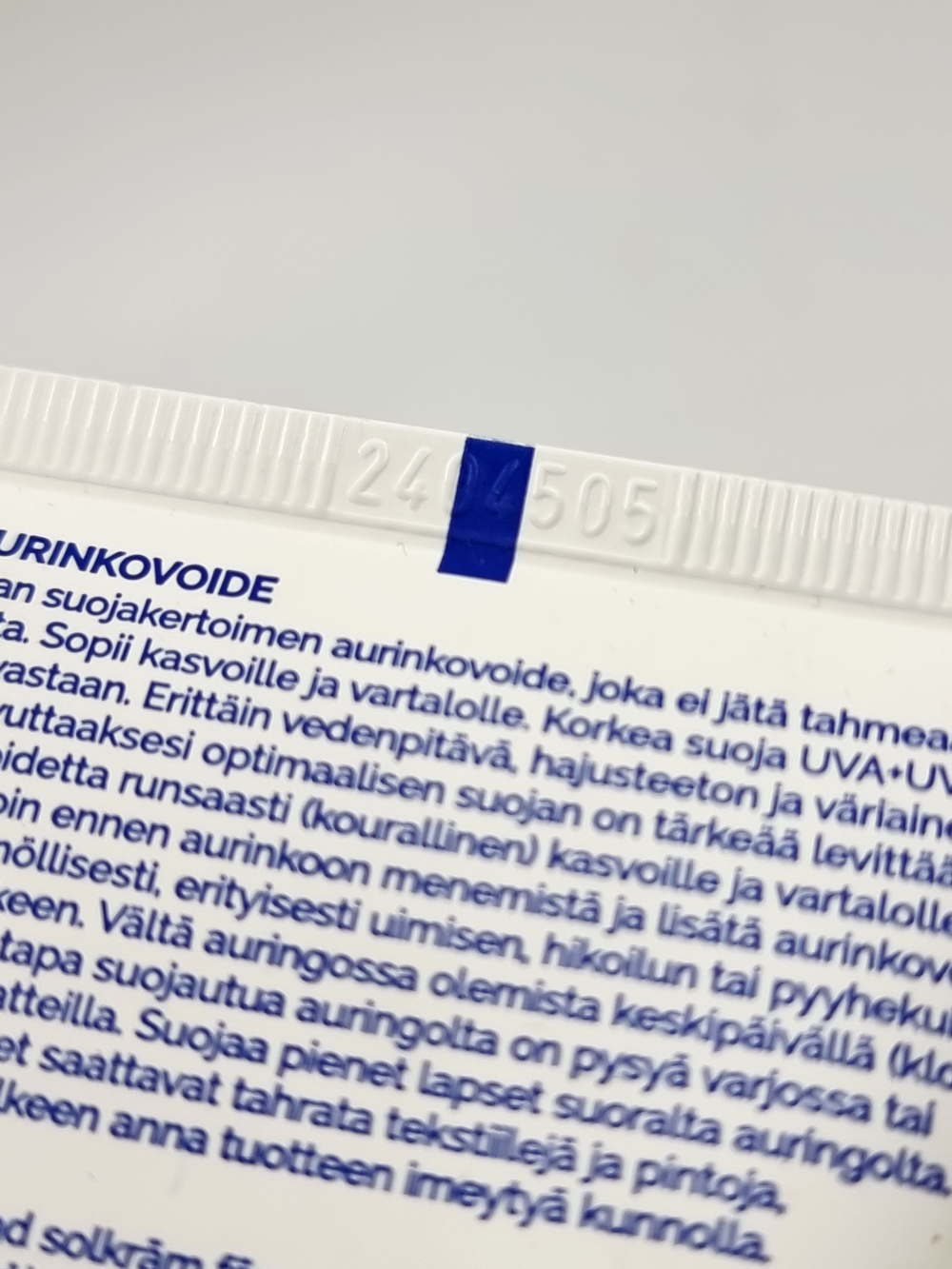 Солнцезащитный детский гипоаллергенный крем LV SPF50 75 мл (Из Финляндии)