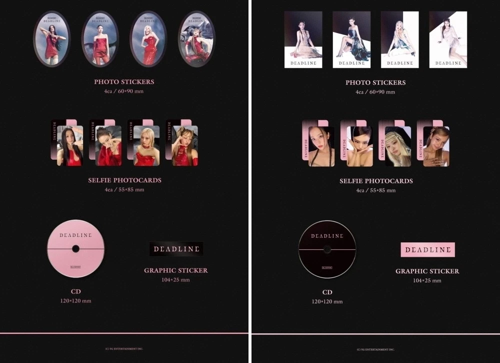 Альбом BLACKPINK - DEADLINE (Black ver.)
