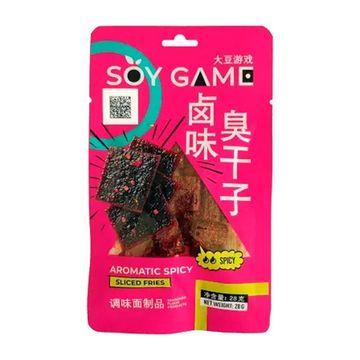 Латяо Soy Game Spicy and Aromatic, острые ломтики, 28 г