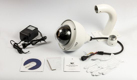 Скоростная купольная IP-камера видеонаблюдения  RVi-IPC53M (3.6 мм)