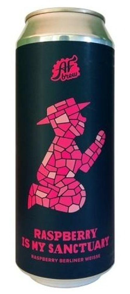 Пиво АФ Брю Распберри Из Май Сенкчари / AF Brew Raspberry is My Sanctuary 0.45 - банка