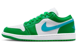 Air Jordan 1 Low 'Lucky Green Aquatone' Women's
