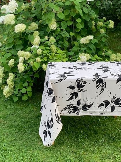 Скатерть 140х180 AnnaMaria 3068 Lino Fleur