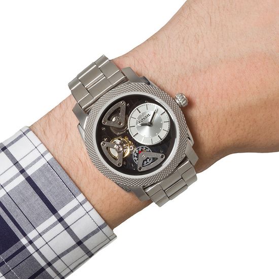 Наручные часы скелетоны Fossil ME1120