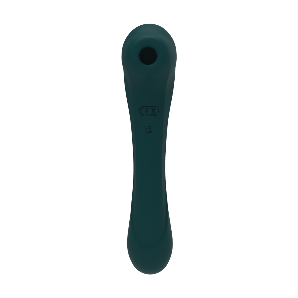 Вакуумный стимулятор New Quiver Teal 11255AL