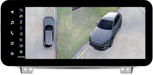 Магнитола для KIA Sportage 4 2016-2018 (штатная КЗВ) - Teyes LUX ONE 360 монитор 12.3" 2K QLED на Android 10, Быстрая, CarPlay, 4G SIM-слот, 4 камеры в комплекте