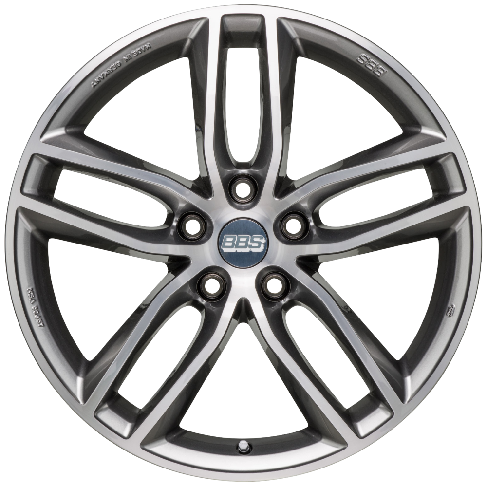 Диск колесный BBS SX 9x20 5x114.3 ET42 CB82.0 platinum silver/diamond cut