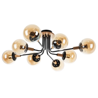 Потолочная люстра Arte Lamp OXFORD A2716PL-8BK, 8хE27