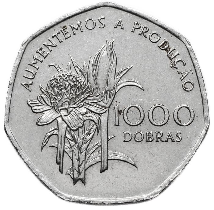1 000 добр 1997 Сан-Томе и Принсипи