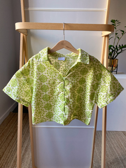 Хлопковая блузка Zara, 152