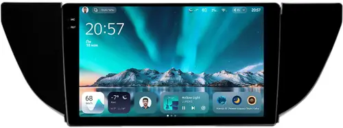 Магнитола для Geely Emgrand EC7 2018-2020 - Teyes CC4 монитор 9.2" 2K QLED на Android 14, Быстрейшая, Snapdragon 680, DSP, CarPlay, 4G SIM-слот