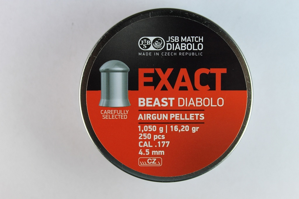 Пули JSB "Beast" 4,52mm, 1,05 гр. (250шт)