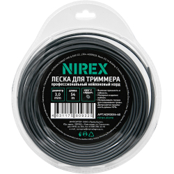 Леска NIREX DUAL ROUND 3.0*54 м (круг с сердечником)   NDR3054-60
