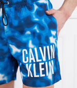 Шорты для плавания Calvin Klein Swimwear - голубой(KM0KM00795)