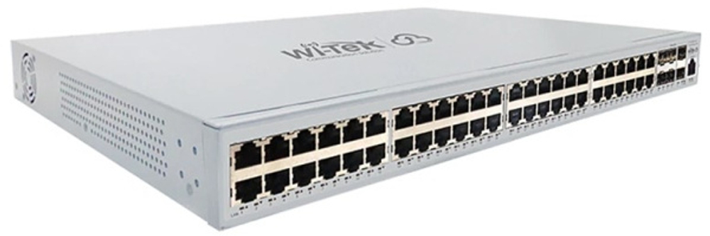 Коммутатор управляемый Wi-Tek WI-CMS554F-L3