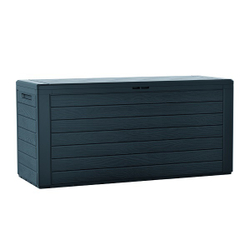 Пластиковый сундук Prosperplast Woodebox 280 л anthracite