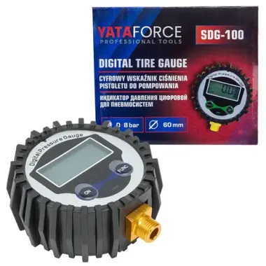Манометр цифровой для пневмосистем YATAFORCE YF-SDG-100