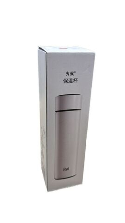 Термос Xiaomi HuoHou HU0292, 465ml, серебристый