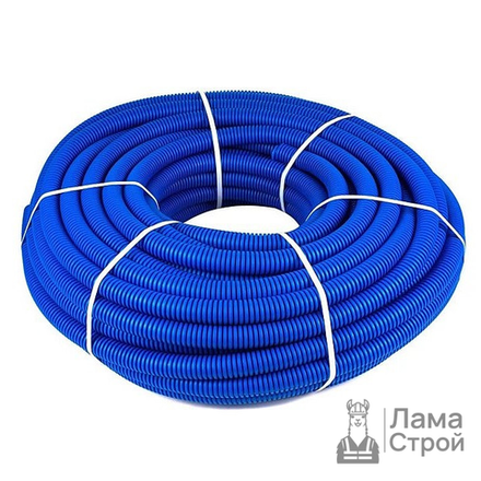 Кожух гофрированный ф22-25 (красная) 50 м