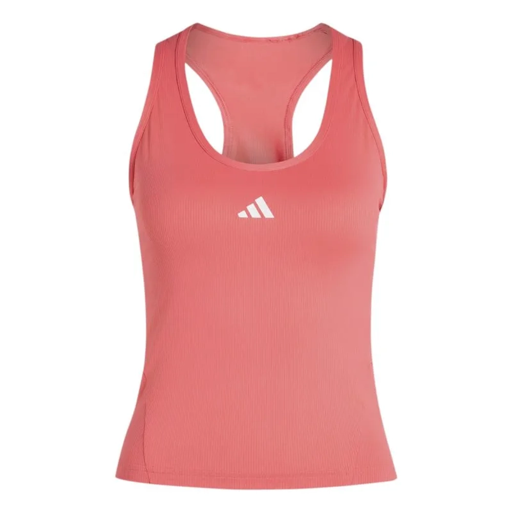 Женский топ теннисный Adidas Club Midi Tank - pure turbo