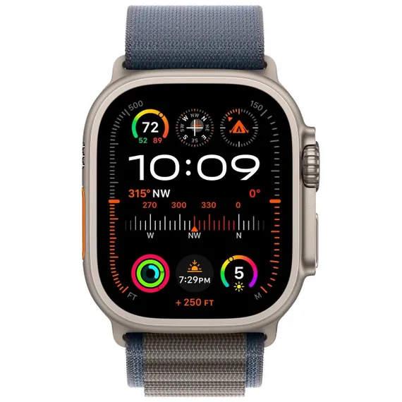 Умные часы Apple Watch Ultra 2 49mm Titanium Alpine Loop Blue Синий