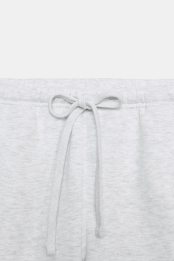 ZARA БАЗОВЫЕ БРЮКИ ПРЯМОГО КРОЯ, СЕРЫЙ МЕЛАНЖ