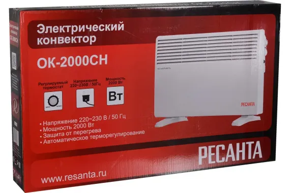 Конвектор электрический РЕСАНТА ОК-2000СН