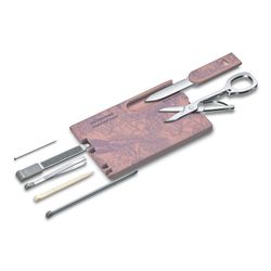 Швейцарская карта Victorinox SwissCard Classic 10 функций розовая (0.7155)